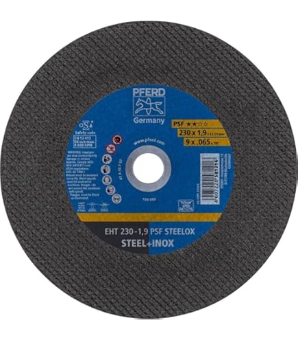 Set Of 5 Coarse Cleaning Discs Diameter 75 Mm X 6 X 13 Mm With