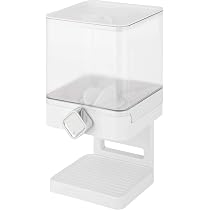 Distributeur Compact Bambou Honey Can Do - 500g - Pour Céréales, Café, Bonbons