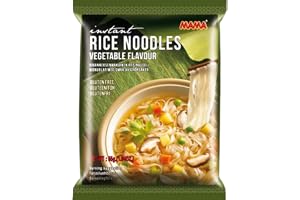 Mama instantrisnudlar grönsaker – glutenfria instantrisnudlar orientaliskt sätt – autentisk matlagning thai – 24 x 55 g