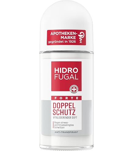 Hidrofugal FORTE Über Nacht Roll-on, Anti-Transpirant Deo Roll-on für die Abendanwendung, Deoroller ohne Ethylalkohol für einen stärkeren Schutz am Tag (50 ml) (Packung mit 2) Drogerie & Körperpflege