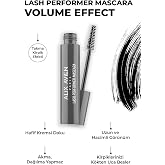 ALIX AVIEN Dolgun Kirpik Etkili Topaklanmayan Kıvrımlar,ekstra Hacimli Siyah Maskara - Lash Performer Mascara