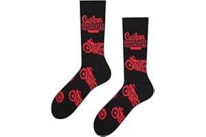 TODO Kolorowe Skarpety Nie do Pary - Lucky Horse - Jeździec, Podkowy, Koń, Zegar