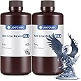 ANYCUBIC 3D Printer Resin, ABS-Like Resin Pro 2 with Enhanced Strength and Toughness, Performance far Superior to ABS-Like Resin, Low Odor, Wide Compatible for All Resin 3D Printers(Grey, 2kg)