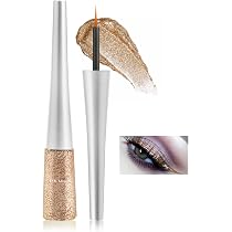 EONFAVE Glitzer Lidschatten Palette – 9 Farben, Hochpigmentiert, Wasserfest & Langlebig Für Festival & Party