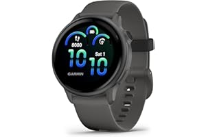 Garmin vívoactive 6 42mm (Amazon Exclusive) - Fitness-Smartwatch, 1,2"-AMOLED-Touchdisplay, bis zu 11 Tage Akkulaufzeit, 80+ Sport-Apps, Trainingsoptionen, Gesundheitsfunktionen, Smart Notifications