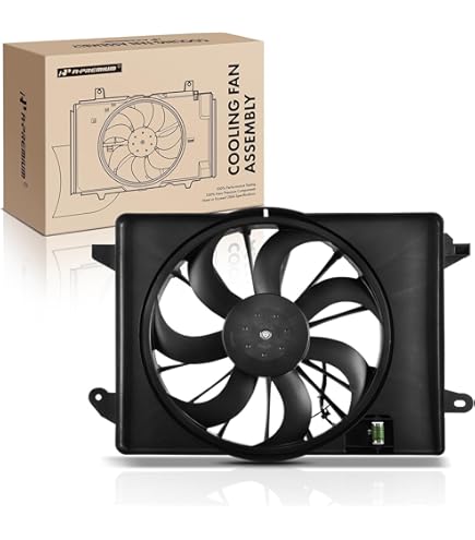 YMAUGP 620-039 5137714AA Dual Engine Cooling Fan Assembly For Dodge Challenger 2008