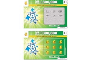 CAPPSTAN UK 6 Pack Boy or Girl Gender Reveal Scratch Cards | Realistic Replica Lottery Scratch Cards | Baby Gender Reveal Ideas | Fun Gender Reveal Games | Surprise your Family & Friends | It's a Boy!