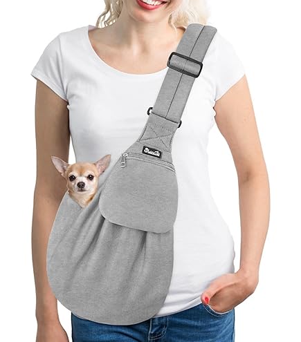 AGHH Huisdierendrager Zomer Hond Carrier Rugzak Kat Puppy Huisdier Voor Achter Schouder Carry Sling Bag Pouch Mode Puppy Kat Carriers voor Katten en Kleine Honden (Color : Red, Size : M