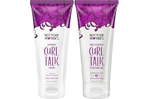 Not Your Mother's Curl Talk: Kontrola Frizzyjnych włosów i Szkolenie Lówek - 6 fl oz - elastyczne trzymanie, nawilżające, odżywcze, ochronne i wzmacniające loki