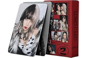 YUTO (G) I-DLE - Juego de 55 tarjetas fotográficas de Kpop para 2º álbum completo Lomo para fans de Neverland, niños y niñas (segundo álbum completo B)