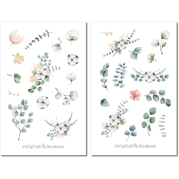 Zimmerpflanzen-Sticker Set – Deko Für Journal, Planer & Mehr