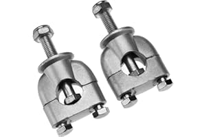 ‎EMAGTECH eMagTech 1 Paar Motorrad Lenkerklemme, Lenker Riser Halterung Klemmen, 7/8 Zoll 22mm