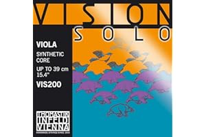 Thomastik Corda per Viola 4/4 Vision Solo - corda Re nucleo sintetica, rivest. argento, media