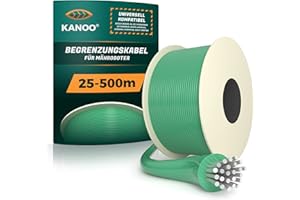 kanoo® Cavo di limitazione universale per robot tosaerba, filo di limitazione per robot tosaerba, cavo di alta qualità, Ø 2,7 mm (200 m)