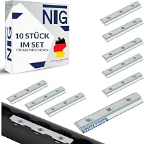 Zurrschienenmutter M8 Edelstahl 6er Set - Mit Clips Produktbild-Vorschau 7