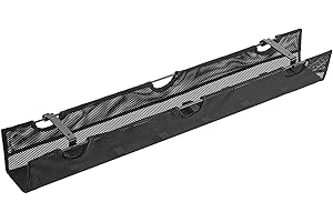 MYWALL my wall Biurko do zarządzania kablami HZ39L – łatwy montaż na stole, do wkręcania, długość 914 mm, szerokość 95 mm, obciążenie 5 kg, prowadnica kabli do biurka, montaż pod stole, struktura siatki