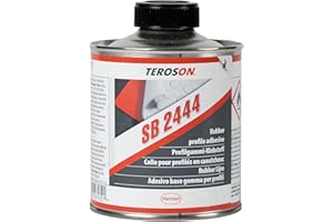 ‎LOCTITE TEROSON SB 2444, Kunststoff-Kleber für das Kleben in Fahrzeugen, Klebstoff zum Verkleben von Gummiprofilen, flexibler Gummikleber mit hoher Sofortklebkraft, 1x340g