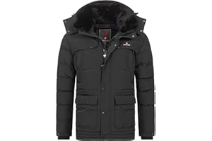 Höhenhorn Achalm Herren Winter Jacke Quilted Steppjacke Gefüttert Winterjacke