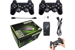 AVANTMAGIC 21000+ Games, Wireless Retro Game Console, Handheld Game Console, Plug and Play Video Game Stick, HDMI Output TV Video, Gift for Kids and Adults (64G)