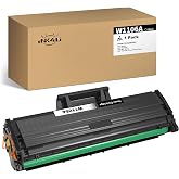 1 siyah 106A Toner kartuş uyumlu 106A W1106A lazer 107a 107r 107w HP lazer MFP 135a 135r 135w 135wg 137fnw 137fwg