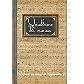 Quaderno Di Musica Pentagrammato - 100 Pagine, Copertina Flessibile - Foto 10