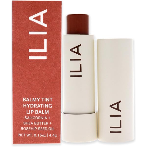 ILIA Balmy Gloss Getöntes Lippenöl – Mit Hyaluronsäure, Vegan & Nicht Klebrig (Violet, 4.1 Ml)