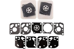 Mtanlo Kit de reconstrucción de reparación de carburador para McCulloch Trim Mac 2250 210 240 241 251 251SST cortacésped desbrozadora