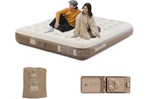 ‎NATUREHIKE Naturehike Luftmatratze 2 Personen mit wiederaufladbarer elektrischer Luftpumpe 200×150×25cm Selbstaufblasbare Luftbett Premium-Gästebett Camping Heimgebrauch aufblasbare Matratze