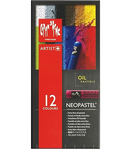 Pastelli A Cera Caran D'Ache Neocolor I - Assortimento 15 Colori In Scatola Metallo - Alta Coprenza E Pigmentazione - Foto 3