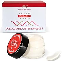 Natural Collagen Lip Gloss – Lippenpflege Mit Kollagen, Spendet Feuchtigkeit & Regeneriert