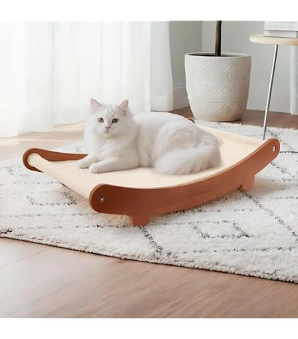 Griffoir Et Lit Transat Pour Chat En Sisal - 2 En 1, Taille S Ou L, Matériau Respirant, Protège Meubles
