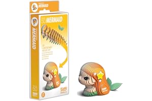 EUGY 3D Mermaid Model, Craft Kit