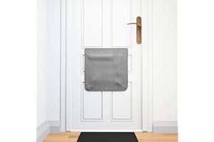 MAMMO MC Attrape-courrier gris universel haute capacité facile à installer polyester 900D