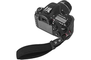 GAOMOENY Neoprenowy Pasek na Nadgarstek z Pętlą - Szybkie Zapięcie, Kompatybilny z Nikon, Canon, Fujifilm, Sony, Olympus i Lustrzankami