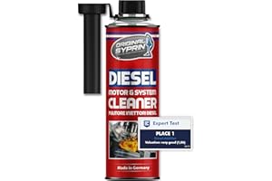 SYPRIN Pulitore Iniettori Diesel, ottimizza e pulisce iniettori, ugelli di iniezione, filtri antiparticolato Diesel, Dpf - additivo 1x500ml