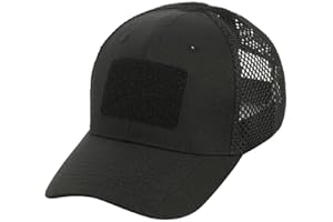 M-Tac Mesh Operator Hat - Tactical Baseball Cap - Army, Military Style Ripstop Patch Hat for Men and Women