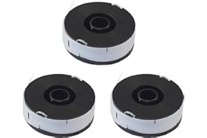 Grizzly Tools Bobina de repuesto adecuada para cortacésped eléctrico Florabest FRT 450 A1 B2 FRT 430/10 FRT 430 FRT 500/8 cortabordes hilo cortabordes bobina cortabordes bobina hilo cortabordes bobina