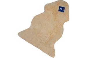 Reissner lammskinn BABY-MEDLAM-75 medicinskt garvat äkta merino lammskinn naturlig form tvättbar längd 75 cm + färg med.