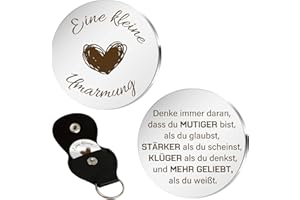 ‎HROANC Hroanc Best Friend Gifts Keyring Graduation Gift Good Luck Gifts Motivational Gifts Courage Passed Exam Gift Woman You Create The Gift