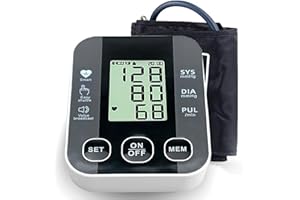 QUTRYVEN Blood Pressure Monitors, CE Certified Approved UK, Standard Blood Pressure Monitor Upper Arm Blood Pressure Machine for Home Use, Upper Arm Large Cuff(Blood Pressure Machine)