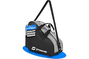‎STYNGARD STYNGARD Schlittschuhtasche Damen & Herren Schlittschuhe Tasche - Inlinertasche für Eislaufschuhe und Inlineskates Tasche aus robustem Material - Modell Montreal