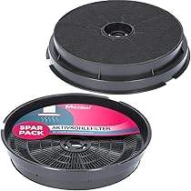 Filtro Carboni Attivi Per Cappa Cucina Galvamet - Set 2 Pezzi 170mm - Foto 10