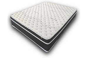 DESCANSIN - Colchón Viscoelástico Visco-Soft Magnum Sleep | Firmeza Muy Alta para Dolores Espalda | Premium 30cm Cama Alta | Colchón Cama Matrimonial o Individual | Confort Hotelero (150x190)