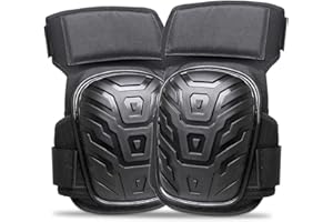 RONAN. Genouillère de travail au sol - Joelheira Trabalho - Genouillères de jardin - Genouillères de construction - Genouillères pour maçon - Genouillère en gel - Protection des genoux pour travail