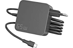 ANTWELON 65 W USB C zasilacz laptop kabel do ładowania do Lenovo Thinkpad X1 Yoga HP Spectre Dell Latitude ASUS Chromebook MacBook Pro Huawei Matebook Wallplug 20 V 3,25 A TYPEC ładowarka