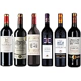 Coffret Cadeau Assorti Dégustation 6 Bordeaux Médaille d'Or - Sélection de vins rouges médaillés de Bordeaux (6 x 0.75 l)