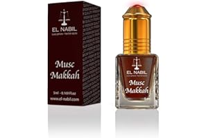 Musc Makkah 5ml Parfum Parfum - El Nabil Misk Musc Huile Parfumée pour HOMMES & FEMMES