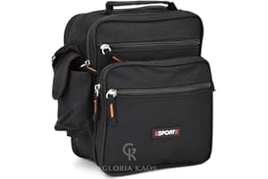 Gloria Kaos Borsa Borsello Lavoro Uomo Messenger Grande Pranzo Spuntino Passeggiata LP-6248