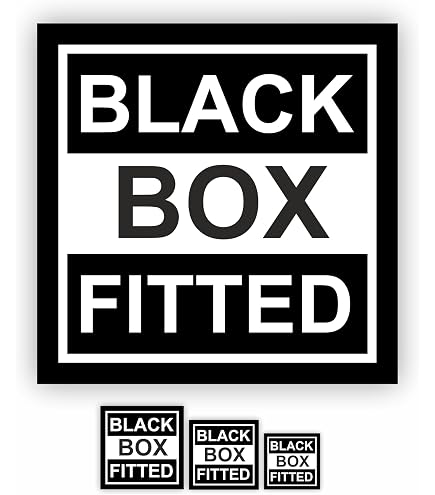 Car Bumper Sticker Novelty Car Sticker - Black Box Design For Bumper ...