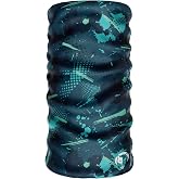 e taktik Extreme Dijital Desing Seamless +UV Mavi Renkli Desenli Boyunluk Bandana Buff Sa&ccedil; Bandı Maske Balaklava Toka